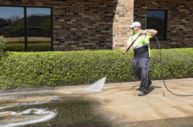 commercial concrete cleaning in cambridge